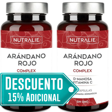 Nutralie Cranberry Complex Arándano Rojo 60 Cápsulas + 60 Cápsulas Duplo Promocion