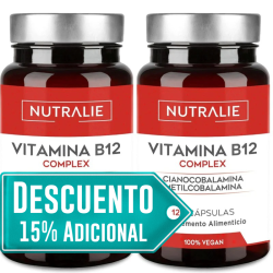 Nutralie Vitamina B12 Complex 2000 Mcg 120 Comprimidos + 120 Comprimidos Duplo Promocion