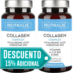 Nutralie Colágeno Complex Hidrolizado Con Ácido Hialurónico 60 Cápsulas + 60 Cápsulas Duplo Promocion