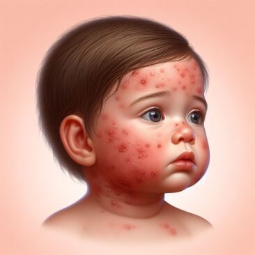 Dermatitis seborreica en bebés